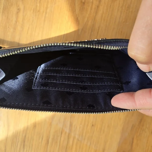 Kate Spade Blue Lemon Print Wristlet - Picture 5 of 5